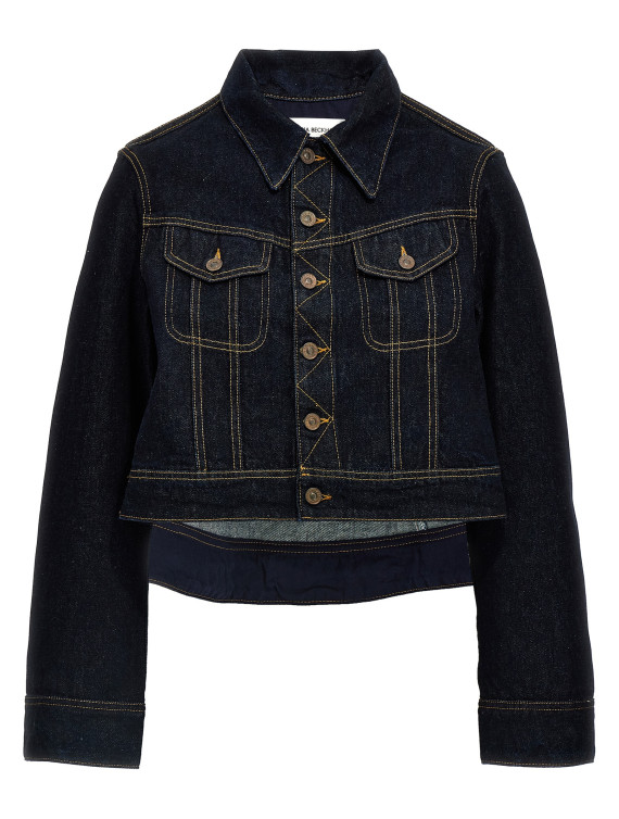 Denim cropped jacket #1