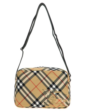 'Check' crossbody bag