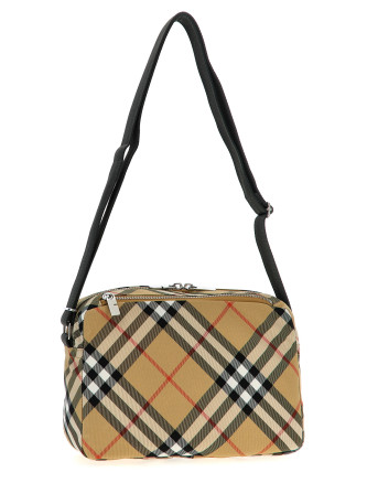 'Check' crossbody bag #