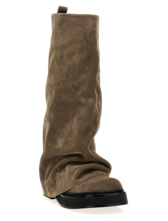 Высокие сапоги THE ATTICO 'Robin Combat' (250WSH00798215) #