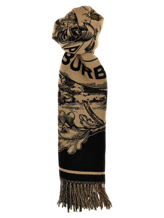 Шарф, платок BURBERRY Reversible scarf (8073768ARCHIVEBEIGE) #1