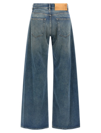Джинсы MM6 MAISON MARGIELA Wide leg jeans (S52LA0238M30017994) #