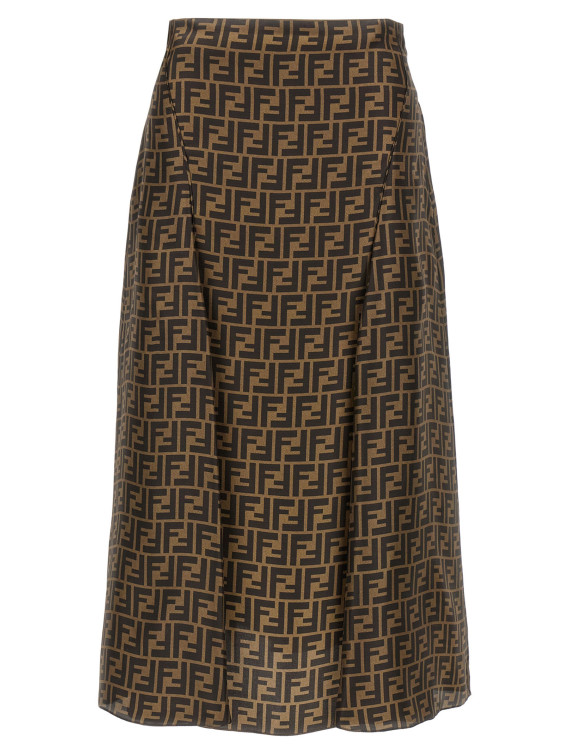Миди FENDI FF skirt (FQ7601A8G3F1440) #1