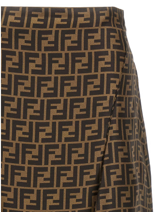 Миди FENDI FF skirt (FQ7601A8G3F1440) #