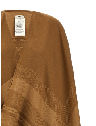 Накидка FENDI Jacquard poncho (FXX775AUM2F0QB8) #
