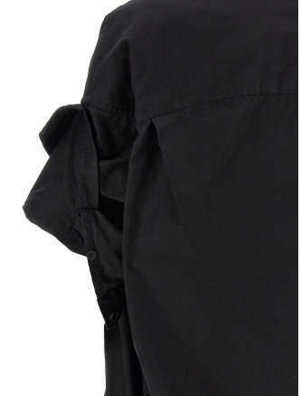 Turned-up cuffed shirt #