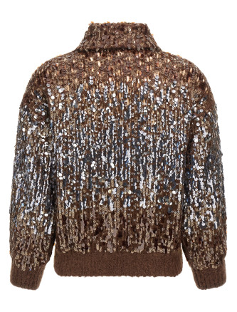 'Dazzling Dégradé Embroidery' cardigan #