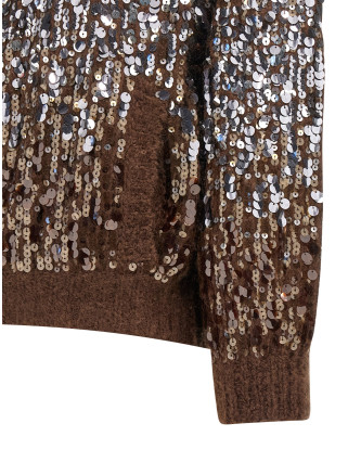 'Dazzling Dégradé Embroidery' cardigan #
