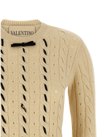 Свитер, кардиган VALENTINO GARAVANI Valentino Garavani wool sweater (B3KC66Z9K9ET5) #