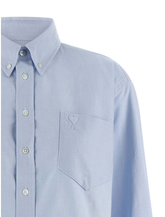 Рубашка, блузка AMI PARIS 'Ami De Coeur' (FSH770CO0031450) #