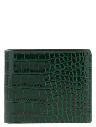 Crocodile leather wallet
