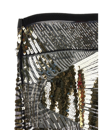 Мини EMILIO PUCCI Semi-transparent maxi skirt (5URW305U941999) #