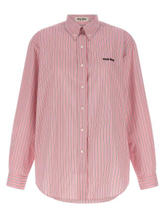 'button down' striped shirt