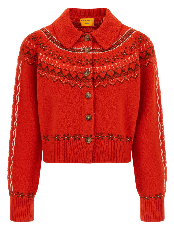 'Cloud Chalet' cardigan #1