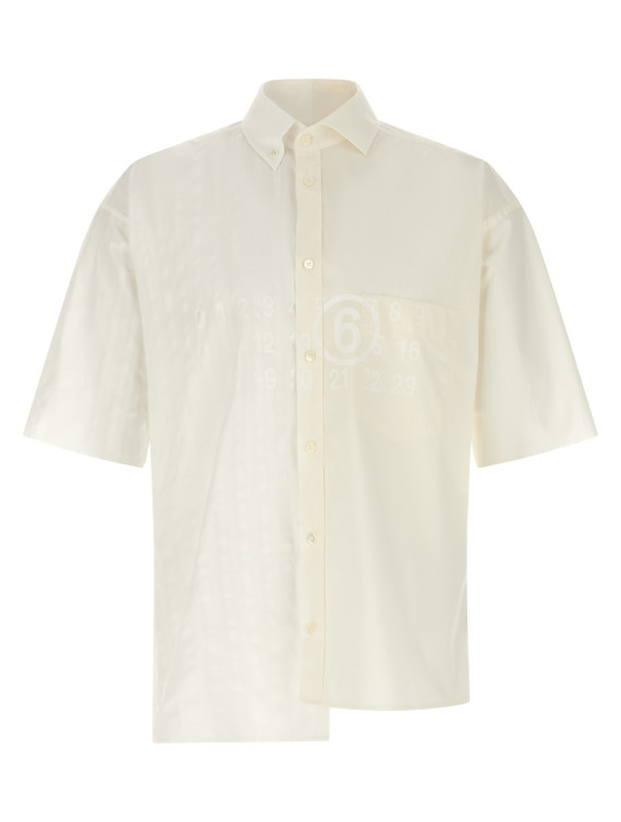 Bi-material shirt #1