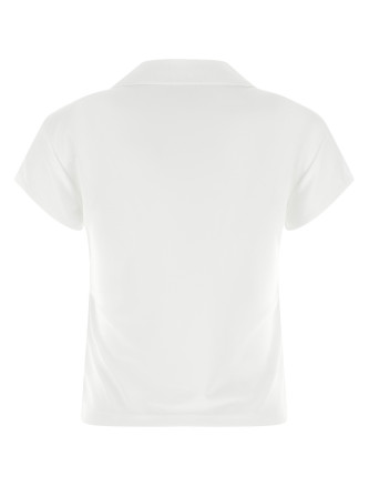 Поло COURREGES 'Sports Cropped' (126JPO057JS0195B166) #