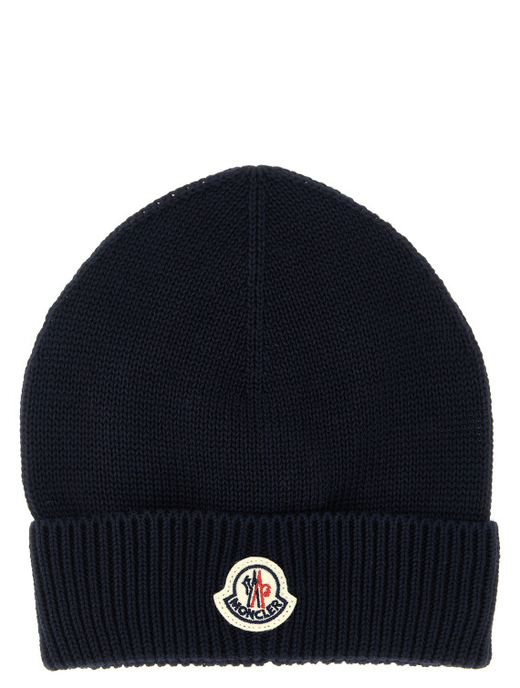 Шляпа MONCLER ENFANT Logo patch beanie (L19513B00006M2861742) #1