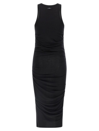 Logo embroidery dress #