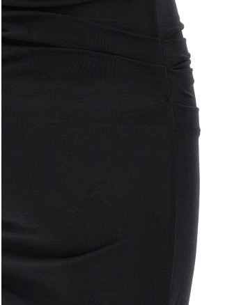 Logo embroidery dress #