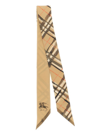 Double face 'Wter Col' scarf