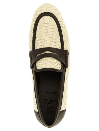 Raffia loafers #