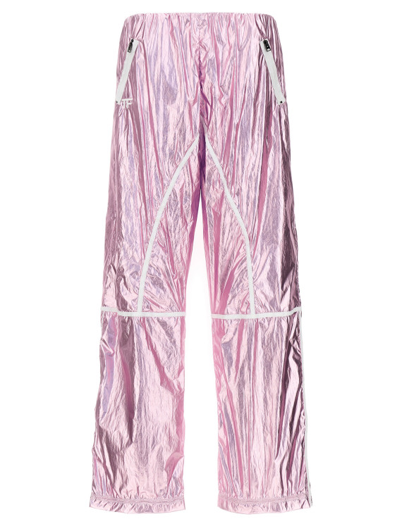 Laminated track pants #1