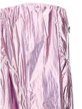 Laminated track pants #