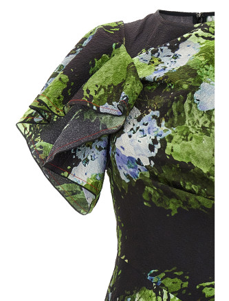 Floral printed dress #