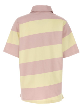 Logo striped polo shirt #