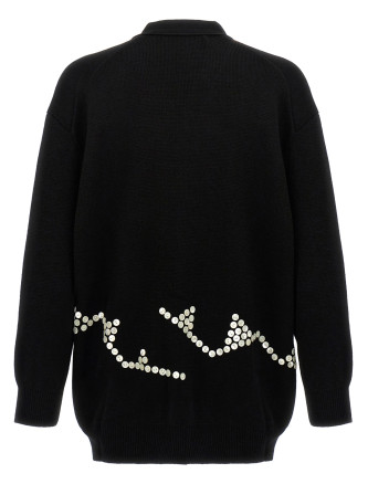 Свитер, кардиган COMME DES GARÇONS HOMME PLUS Button detail sweater (PNN0071) #