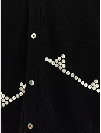 Свитер, кардиган COMME DES GARÇONS HOMME PLUS Button detail sweater (PNN0071) #