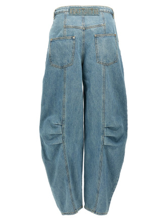 'Sculptured' jeans #