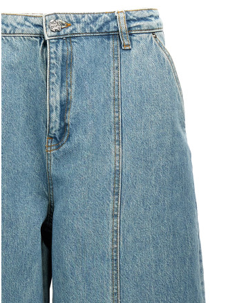 'Sculptured' jeans #