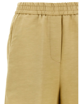 Linen bermuda shorts #