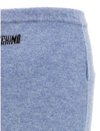 Миди MOSCHINO Shetland knit skirt (A018355032888) #