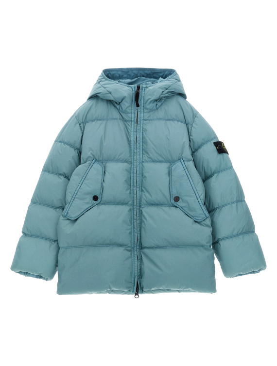 Пуховая куртка, парка, повседневная куртка STONE ISLAND JUNIOR Dyed down jacket (K2S164100004S0A23V004A) #1