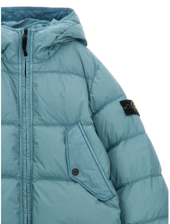 Пуховая куртка, парка, повседневная куртка STONE ISLAND JUNIOR Dyed down jacket (K2S164100004S0A23V004A) #