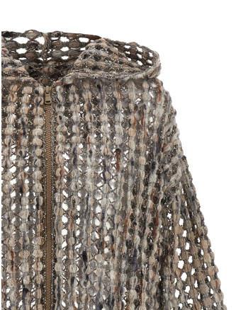 Свитер, кардиган BRUNELLO CUCINELLI 'Balloon Net Embroidery' (MGSR24306COE63) #