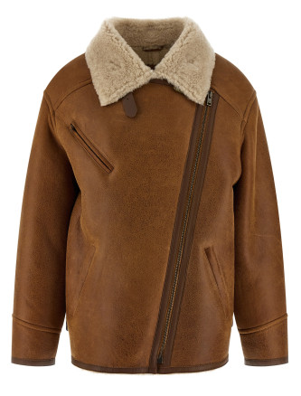 Кожаная куртка ISABEL MARANT 'Adelina' (MA0181FCC3A03I50CO) #