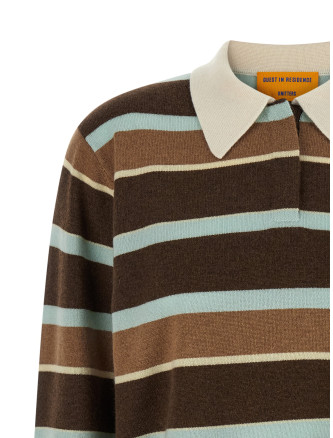 'Cropped stripe Rugby' sweater #