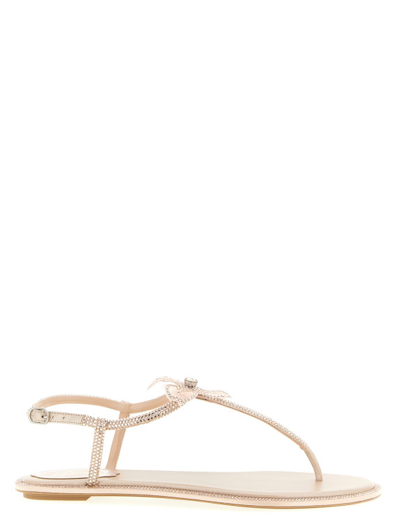 'Peach Flower' sandals #1