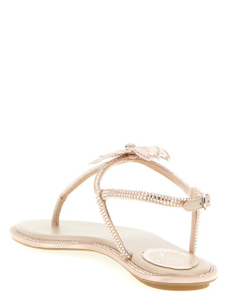 'Peach Flower' sandals #