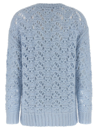 Openwork sweater #