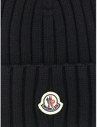 Шляпа MONCLER Logo patch beanie (L10933B00036A9327999) #