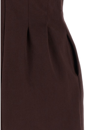 Metal plaque dress #