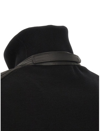 Merino wool bomber jacket #