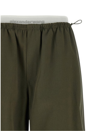 Double layer waist trousers #