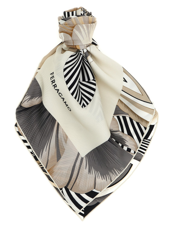 'Brezza' print scarf #1