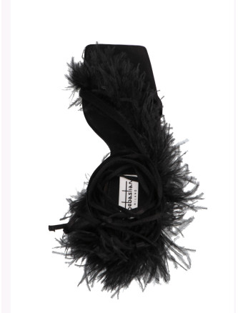 'Feather Wrap’ sandals #