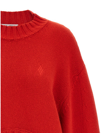 Свитер, кардиган THE ATTICO Asymmetrical hem sweater (260WCK00126010) #